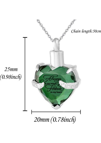 Ben Tarzım C Melek Kanatları ve 26 Harfler Kolye Anıt Külleri Urn Kolye Mayıs Birthstone Kristal Hatıra Kremasyon Külleri Urn Takı (Yurt Dışından) modelleri