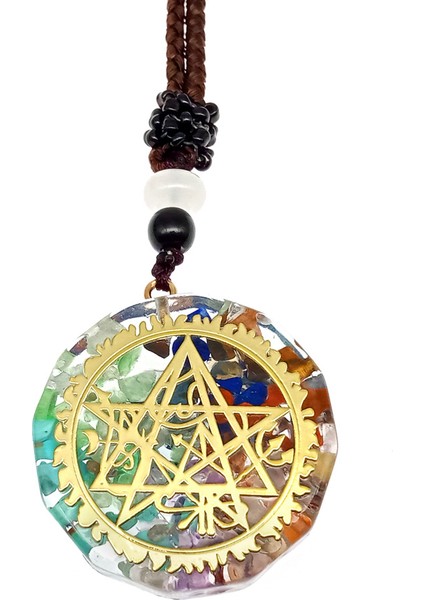 50CM Tarzı Q Meditasyon Denge Kolye Chakela Orgonit Reiki Enerji Jeneratörü Orgon Muska Kolye Akra Kolye Kolye Takı (Yurt Dışından)