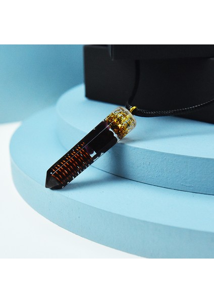 Kolye Doğal Garnet Orgon Kolyekristaller ve Taşlar Reiki Şifa Meditasyon Orgonit Nacklace Düşman Kadın Hediye Yoga Aksesuarları (Yurt Dışından)