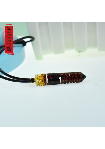 Kolye Doğal Garnet Orgon Kolyekristaller ve Taşlar Reiki Şifa Meditasyon Orgonit Nacklace Düşman Kadın Hediye Yoga Aksesuarları (Yurt Dışından) fiyatları