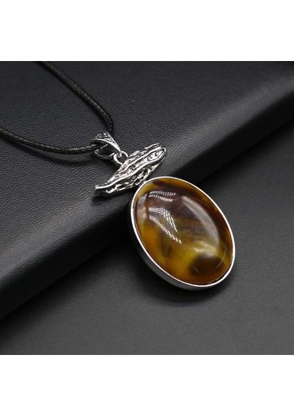 65CM Tarzı Malakit Doğal Taş Kabuk Kaplan Gözü Taşagatemalakit Yumurta Şekilli Kolye Kolye Halat Zincir Reiki Heal Kadın Takı (Yurt Dışından) indirimleri