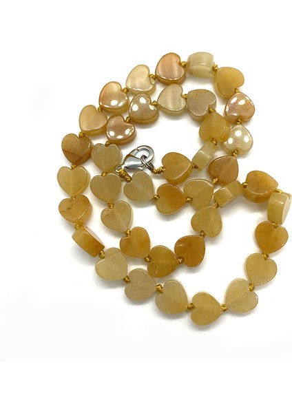 45CM Tarzı B Doğal Taş Boncuk Kolye Malakit Unakite Redstone Kalp Takılar Yoga Reiki Şifa Çakra Kaplan Gözü Takı Kadın Kolye (Yurt Dışından)