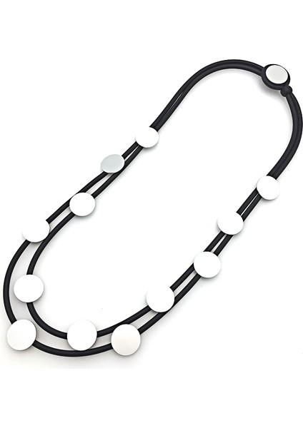 60CM Tarzı Siyah Moana Collares Kolye Imparatoriçe Yeni Tasarımlar Diy Glamour Takı Kadın Goth El Yapımı Retro Yumuşak Köpük Kolye Parti Hediyeleri (Yurt Dışından)