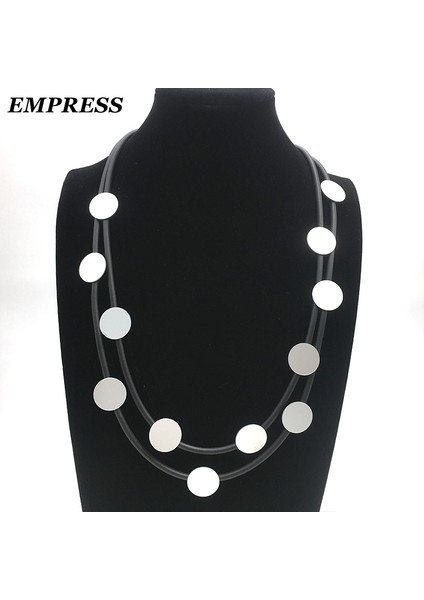 60CM Tarzı Siyah Moana Collares Kolye Imparatoriçe Yeni Tasarımlar Diy Glamour Takı Kadın Goth El Yapımı Retro Yumuşak Köpük Kolye Parti Hediyeleri (Yurt Dışından) fiyatları