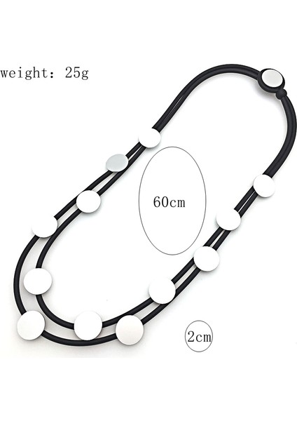 60CM Tarzı Siyah Moana Collares Kolye Imparatoriçe Yeni Tasarımlar Diy Glamour Takı Kadın Goth El Yapımı Retro Yumuşak Köpük Kolye Parti Hediyeleri (Yurt Dışından) modelleri