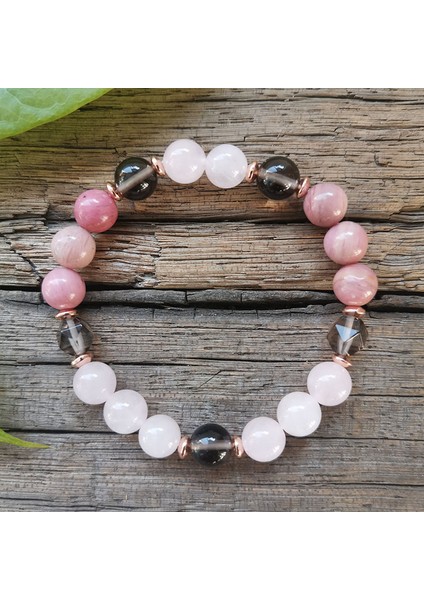 Bileklik 8mm Rhodonite Obsidyen Kristal Taş Boncuk, Gül Kuvars Kolye, Dua Bileklik, Aşk Şifa, Meditasyon, 108 Mala Boncuk Kolye (Yurt Dışından) fırsatları
