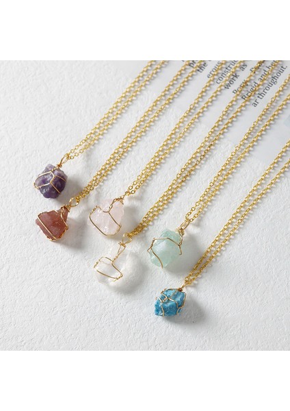 Labradorit Minimalist Şık Kadın Erkek Kolye Doğal Kristal Taş Kolye Boncuk Kolye Narin Güzel Oval Charm Gerdanlık Ins Takı (Yurt Dışından)