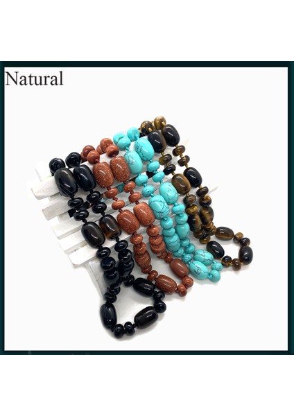 10X14MM Tarzı Sodalit Doğal Taş Boncuk Silindirik Boncuk Kristal Turkuaz Benekli Taş Akik Charm Dıy Moda Kolye Takı (Yurt Dışından) fiyatları