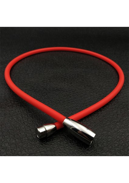 50CM Tarzı Beyaz Su Geçirmez ve Ter Önleyici Iyon Dengesi Manyetik Terapi Sağlık Silikon Turmalin Kolye (Yurt Dışından) fiyatları