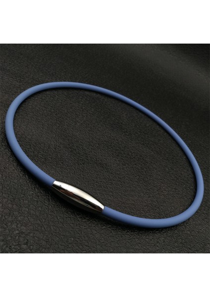 50CM Tarzı Beyaz Su Geçirmez ve Ter Önleyici Iyon Dengesi Manyetik Terapi Sağlık Silikon Turmalin Kolye (Yurt Dışından) indirimleri