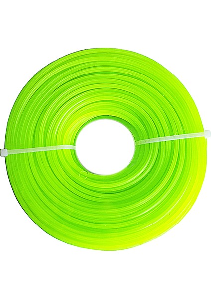 Aletçantam Altı Köşe Tırpan Misina Sarı Çim Ot Biçme Kesme Makine Ipi 3.3mm 45MT