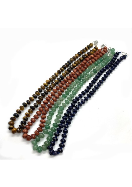 5X9MM Tarzı Amazonit Doğal Taş Kristal Kolye Basık Boncuk Bayanlar Akik Kolye Kolye Takı Kaplan Gözü Opal Hediye Çekicilik 5x8 mm (Yurt Dışından) fırsatları