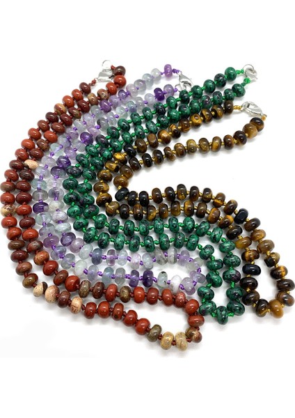 5X9MM Tarzı Amazonit Doğal Taş Kristal Kolye Basık Boncuk Bayanlar Akik Kolye Kolye Takı Kaplan Gözü Opal Hediye Çekicilik 5x8 mm (Yurt Dışından) indirimleri