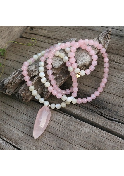 Bilezik-A 8mm Doğal Taş Boncuk, Aytaşı, Gül Kuvars, Doğumu Korumak, Umut, Japamala Setleri, Manevi Takı, Meditasyon, 108 Mala Boncuk (Yurt Dışından) fırsatları