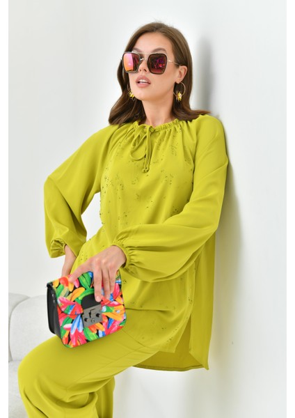 Kadın Taşlı Takım Asit modelleri