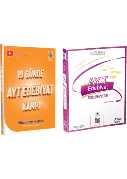 AYT Edebiyat Soru Bankası - Rüştü Hoca Yayınları 19 Günde AYT Edebiyat Kampı