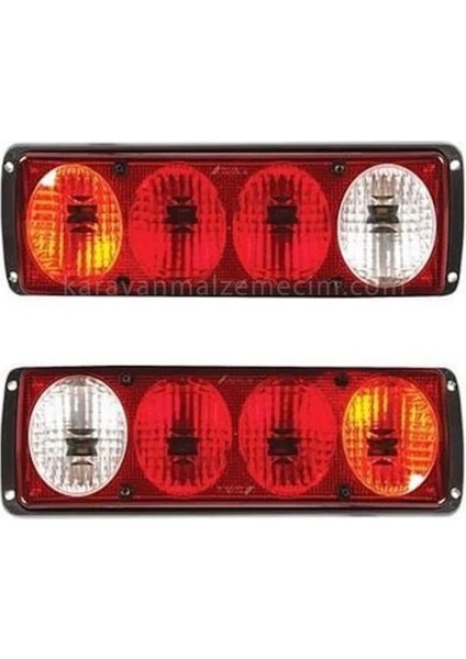 Shuıvan Karavan Stop Lambası Ampüllü Universal Tip 12V - 2'li Set