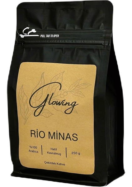Rio Minas Hafif Kavrulmuş Filtre Kahve (Öğütülmüş) Arabica 250 gr