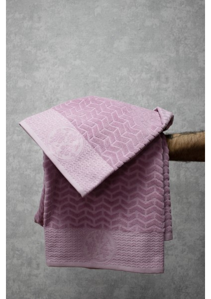 Gül Kurusu 2 Li Kadife Banyo Seti 50X90 cm - 90X150 cm Armada