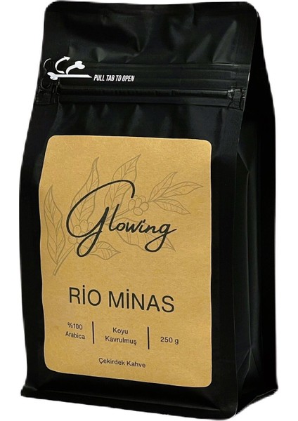 Rio Minas Koyu Kavrulmuş Filtre Kahve (Öğütülmüş) Arabica 250 gr