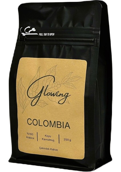 Colombia Koyu Kavrulmuş Espresso Kahve (Öğütülmüş) Arabica 250 gr