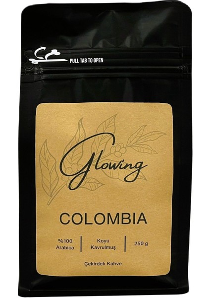 Colombia Koyu Kavrulmuş Espresso Kahve (Öğütülmüş) Arabica 250 gr