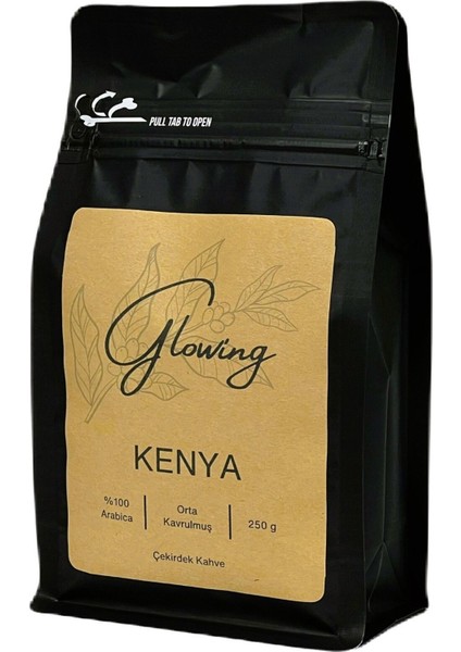 Kenya Orta Kavrulmuş Filtre Kahve (Öğütülmüş) Arabica 250 gr