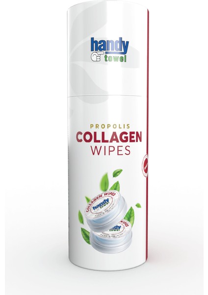 Kolajen Cilt Bakım Kapsülü 60 ml (8 x 7.5 ml) Likit + %100 Selüloz Mendil