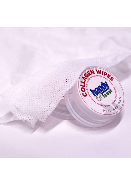 Kolajen Cilt Bakım Kapsülü 60 ml (8 x 7.5 ml) Likit + %100 Selüloz Mendil