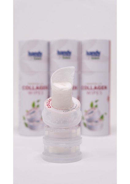 Kolajen Cilt Bakım Kapsülü 60 ml (8 x 7.5 ml) Likit + %100 Selüloz Mendil