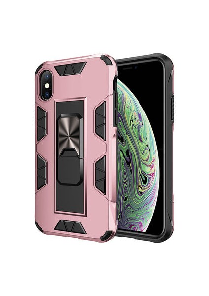 iPhone x Stantlı ve Tam Koruma Sağlayan Şık Volve Premium Sert Silikon Kılıf
