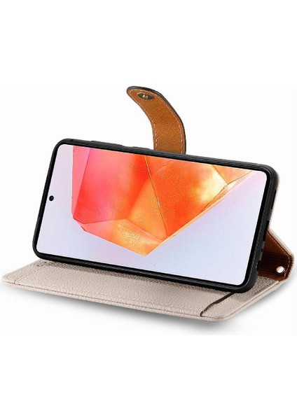 Samsung Galaxy C55 5g Için Flip Case Cüzdan Aşk Deri Kılıf Fermuar (Yurt Dışından)