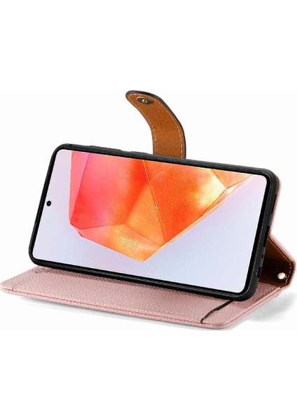 Samsung Galaxy C55 5g Için Flip Case Cüzdan Aşk Deri Kılıf Fermuar (Yurt Dışından)