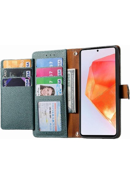 Samsung Galaxy C55 5g Için Flip Case Cüzdan Aşk Deri Kılıf Fermuar (Yurt Dışından)