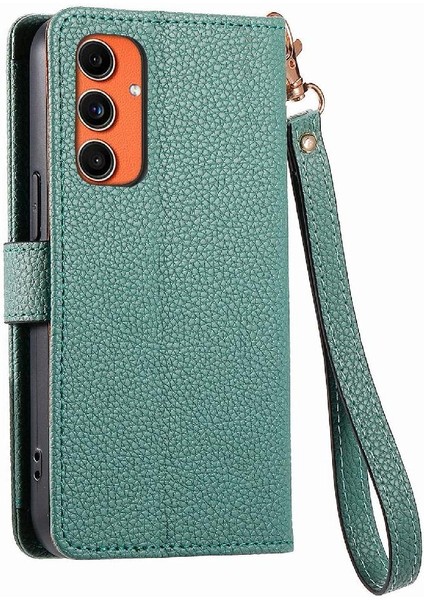 Samsung Galaxy C55 5g Için Flip Case Cüzdan Aşk Deri Kılıf Fermuar (Yurt Dışından)
