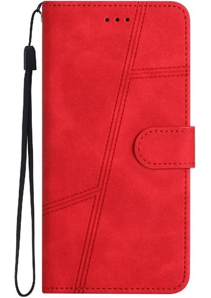 IPhone 12 Için Flip Case Pro Max Bilek Kayışı Flip Folio Tam Koruma Pu (Yurt Dışından)