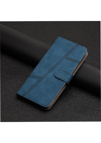 IPhone 15 Için Flip Case Artı Kart Yuvaları Tutucu Manyetik Tam Koruma Pu (Yurt Dışından)