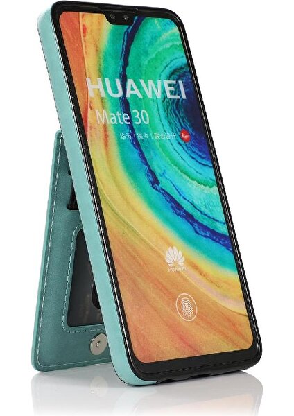 Mellow Shop Huawei Mate 30 Manyetik Toka Kickstand Kart Tutucu ile Uyumlu (Yurt Dışından)