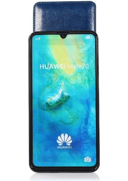 Kredi Manyetik Toka Kickstand ile Huawei Mate 20 Pro ile Uyumlu (Yurt Dışından)