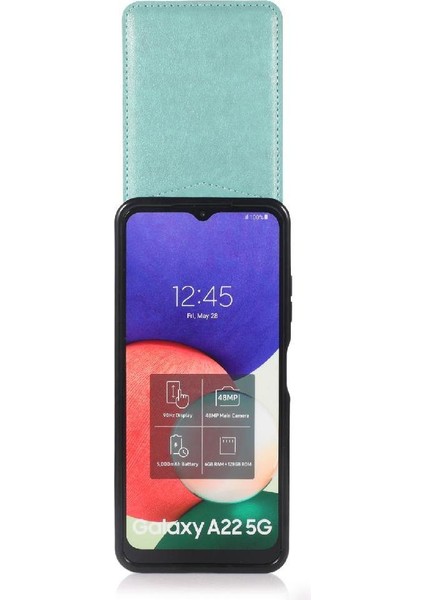 Samsung Galaxy A22 5g Kılıf Cüzdan Kart Tutucu Manyetik ile Uyumlu (Yurt Dışından) fırsatları