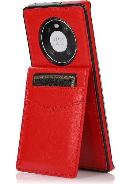 Huawei Mate 40 Pro Manyetik Toka Kickstand Premium Kılıf ile Uyumlu (Yurt Dışından)