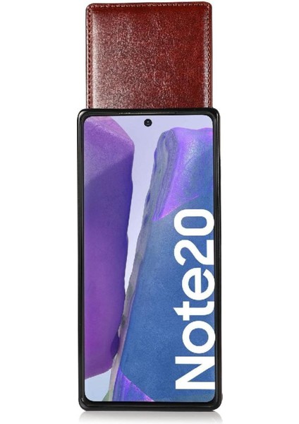 Samsung Galaxy Note 20 Premium Deri Manyetik Toka ile Uyumlu (Yurt Dışından)