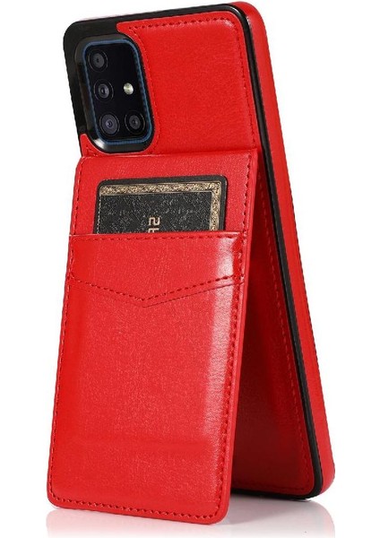 Samsung Galaxy A51 4g Kart Tutucu Premium Deri Toka ile Uyumlu (Yurt Dışından) modelleri