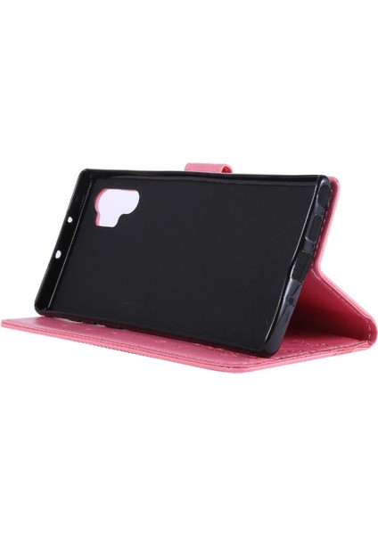 Samsung Galaxy Not 10 Artı Pu Deri Kickstand Manyetik Için Filp Durumda (Yurt Dışından)