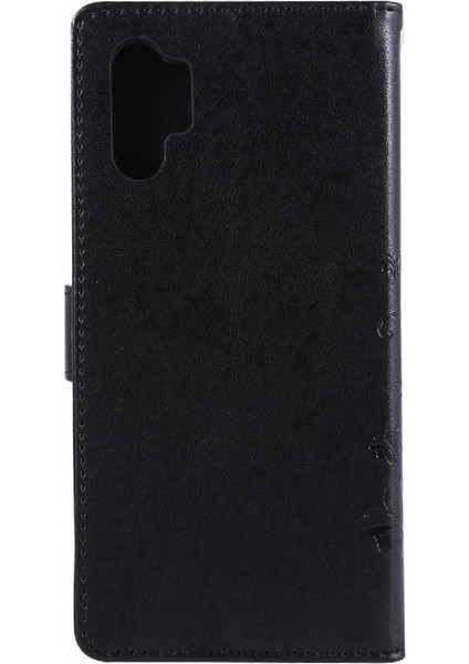 Samsung Galaxy Not 10 Artı Pu Deri Kickstand Manyetik Için Filp Durumda (Yurt Dışından)