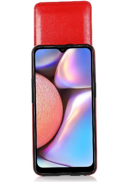Samsung Galaxy A40 Kart Tutucu Kılıf Cüzdan Manyetik Toka ile Uyumlu (Yurt Dışından)