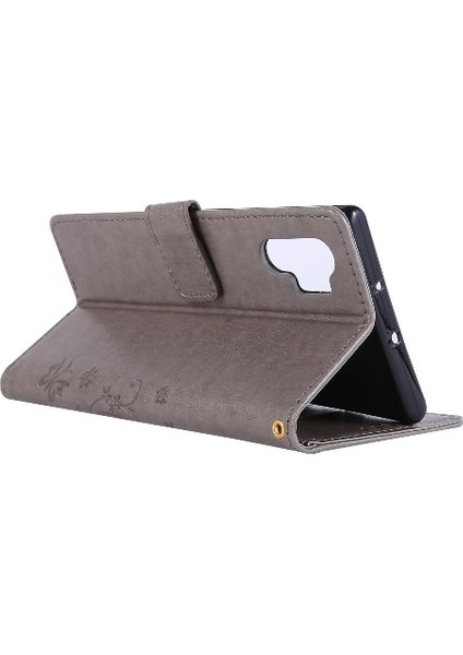 Samsung Galaxy Not 10 Artı Pu Deri Kickstand Manyetik Için Filp Durumda (Yurt Dışından)