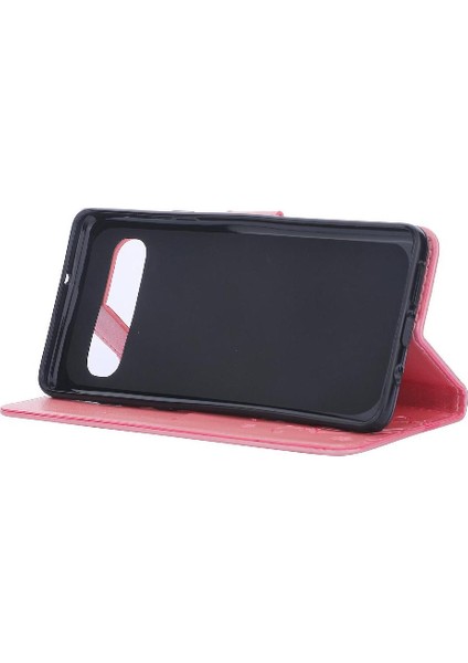 Samsung Galaxy S10 Artı Kickstand Bilek Kayışı Kart Tutucu Pu Için Filp Durumda (Yurt Dışından)