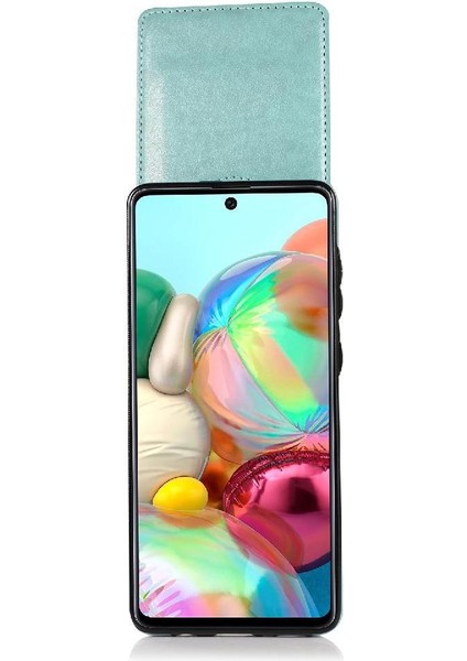 Samsung Galaxy A71 5g Premium Deri Manyetik Toka ile Uyumlu (Yurt Dışından)