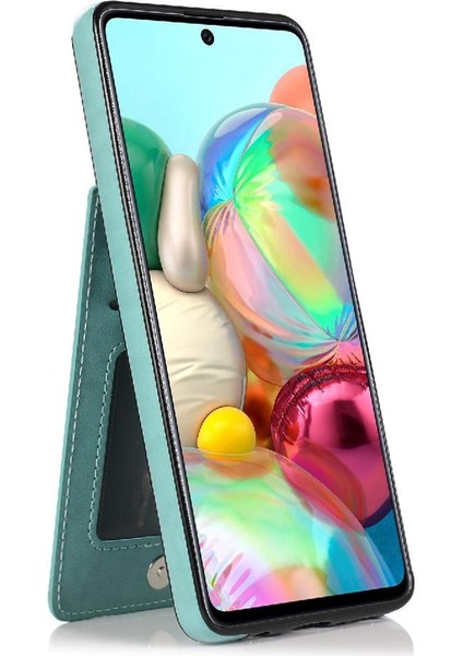 Samsung Galaxy A71 5g Premium Deri Manyetik Toka ile Uyumlu (Yurt Dışından)